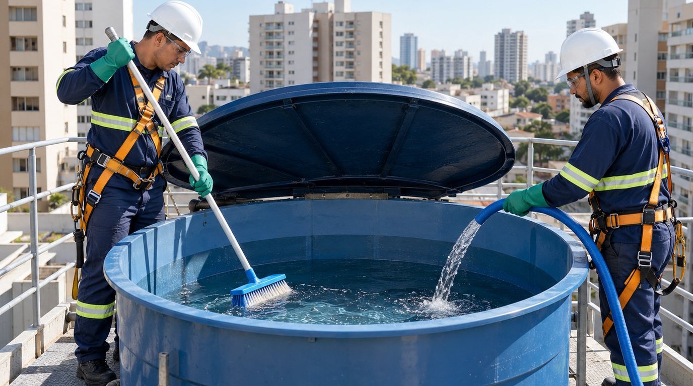 Reservatório de Condomínio em Cuiabá‑MT